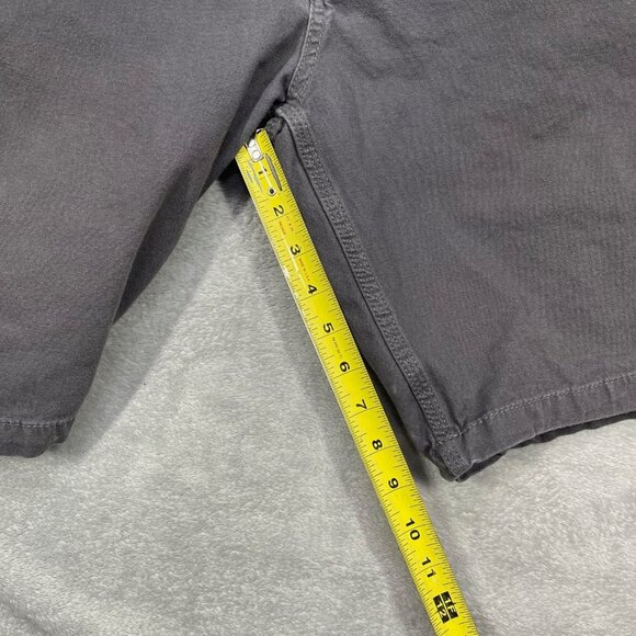 Ariat Rebar M4 Low Rise Work Shorts‎ 36R Gray Cotton Blend Built To Last - Picture 6 of 8